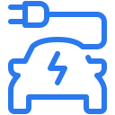 Icône illustration borne de recharge