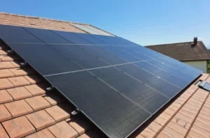 Pose de panneaux photovoltaïques chez un particulier