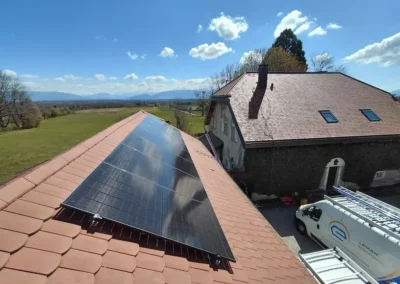 Installation de panneaux photovoltaïques à Crozet